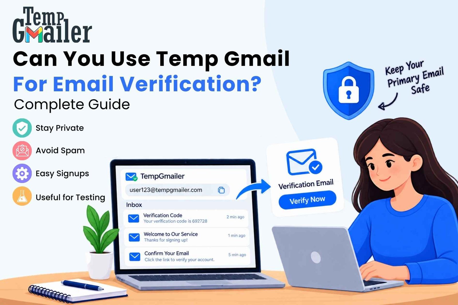 Can You Use Temp Gmail for Email Verification?